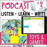 Toys & Games Podcast Listening Skills, Mystery Picture, Wr