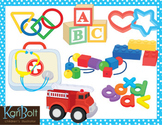 Toys and Manipulatives Clip Art