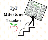 TpT Milestone Tracker - Digital and Print