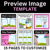 TpT Preview Image Templates - Canva Link