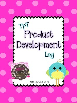 Preview of TpT Product Development Log