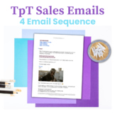 TpT Sales Emails Swipe File