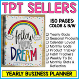 TpT Seller Business Planner Data Tracker Printable Binder Pages