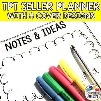 Preview of TpT Seller Data Tracker, Planner and Tips