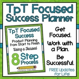 TpT Seller Planner | TpT Focused Success Course Seller Product Planner