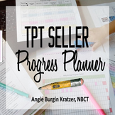 TpT Seller Progress Planner {Fully EDITABLE}