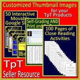 TpT Seller Resource:  Customized Thumbnail Service For You
