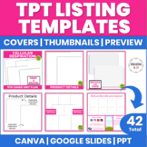 TpT Seller Templates Bundle for TpT Product Cover & TpT Th