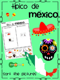 Típico de México Cinco de Mayo Sort Activity | Spanish Pri
