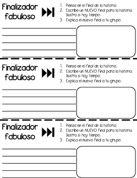 Trabajos de círculos de literatura 1er-3er grado (Literature Circles Roles  Span)