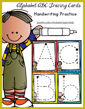 Preview of Trace A Letter Handwriting Station