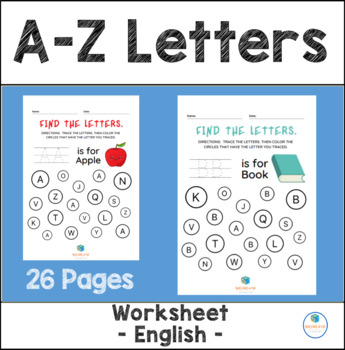 Alphabet Letters A-Z (Kindergarten | Special Education Alphabet ...