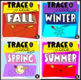 Trace & Color -  Seasons Bundle {Educlips Resources}