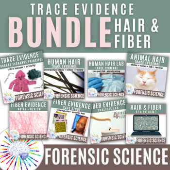 Preview of Trace Evidence BUNDLE: Hair and Fiber Evidence