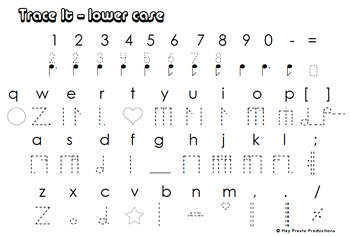 Preview of Trace It - Music Notation Font