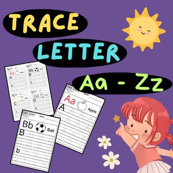 Preview of Trace Letter Aa - Zz
