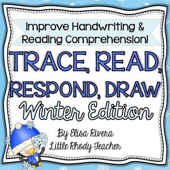 Preview of Handwriting & Reading Comprehension WINTER Ed.