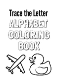 Trace The Letter Alphabet with Coloring Pages Worksheet Ac