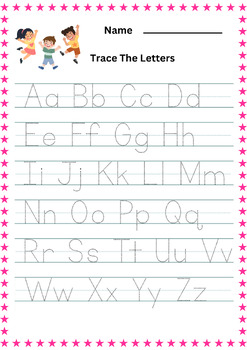 Trace The Letters by Sou Create | TPT
