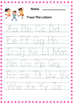 Preview of Trace The Letters