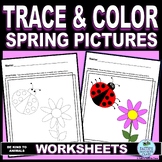 Tracing - Coloring - Fine Motor Skills - Shapes - Curved Lines