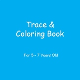 Trace and Coloring Book