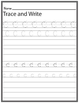 Letter Tracing and Writing Worksheets [26 Pages] Handwriting Practice