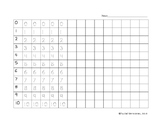 Trace and Write Numbers 0-50