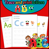 Trace and print letters