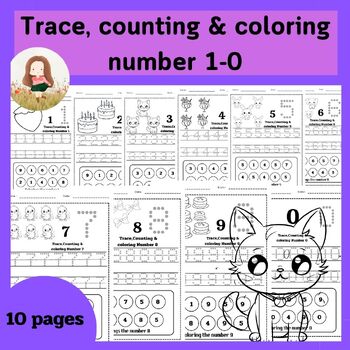 Preview of Trace, counting, and coloring number