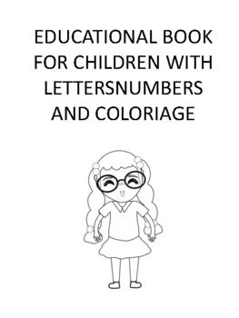Preview of Trace letters and numbers for kids