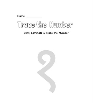 Preview of Trace the Hindi Numbers 1-5