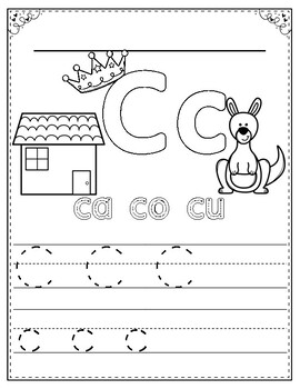 Trace the Spanish Alphabet by Kindergarten Maestra | TpT