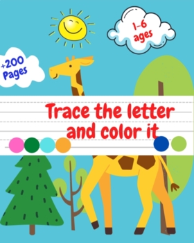 Preview of Trace the letter and color it