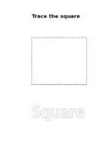 Trace the square