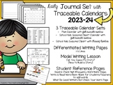 Traceable Calendars & Journal Writing Set {Templates & Mod