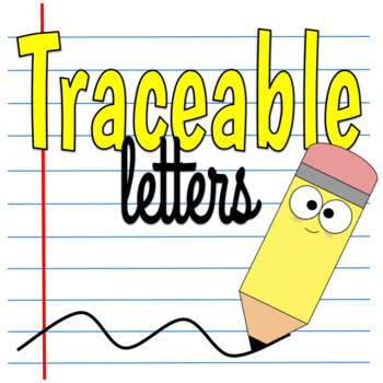 Preview of Traceable Letters