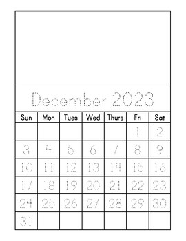 Traceable Monthly Calendar January 2022 - December 2023 | TpT