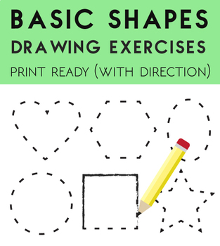 Preview of Tracing 18 Basic Shapes