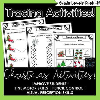 Tracing Activities- Fine motor skills | Pencil Control | No Prep ...