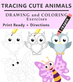 Tracing Animals - Drawing Practice