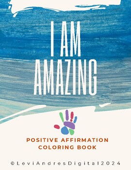 Preview of Positive Affirmation Coloring Book
