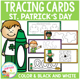 Tracing Cards St. Patrick's Day Set Fine Motor Skills