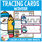 Tracing Cards Winter Set Fine Motor Skills
