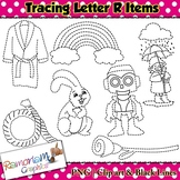 Tracing Clip art Letter R pictures