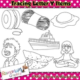 Tracing Clip art Letter Y pictures