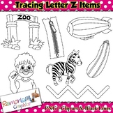 Tracing Clip art Letter Z pictures