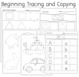 Tracing & Copying Shapes, Letters, Numbers and Pictures