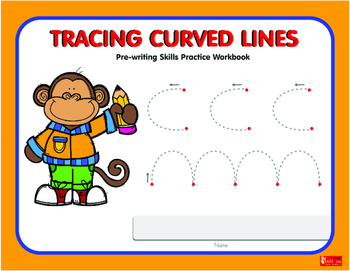 tracing curved lines workbook by maq tono teachers pay