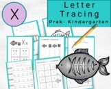 Lowercase Letters Tracing- Letter x Worksheets